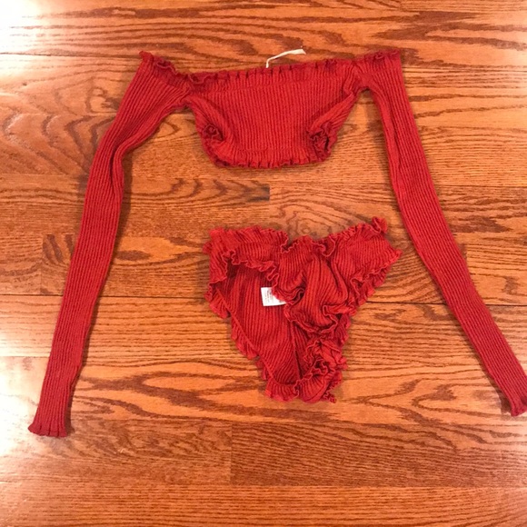 AreYouAmI long sleeve bathing suit - Picture 3 of 6